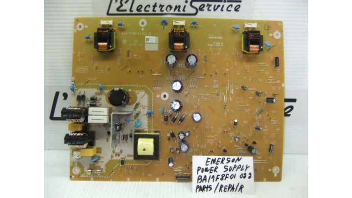 Emerson BA17F8F01 02 2 power supply board parts.